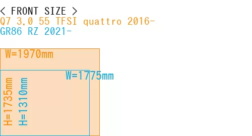 #Q7 3.0 55 TFSI quattro 2016- + GR86 RZ 2021-